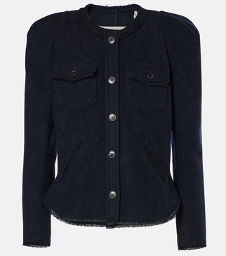 Nelly wool-blend jacket