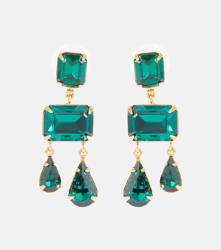 Lucille crystal earrings