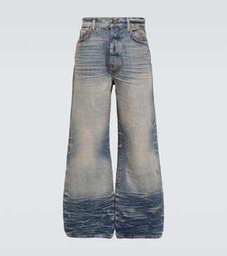 Baggy wide-leg jeans