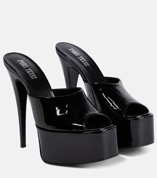 Marina patent leather sandals