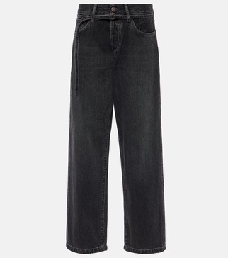 1991 Toj mid-rise wide-leg jeans