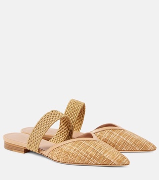 Manu woven mules