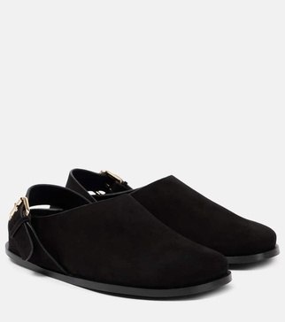 Louis suede clogs