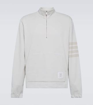 Loopback cotton sweatshirt