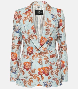 Floral blazer