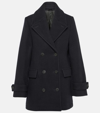 Wool-blend peacoat 