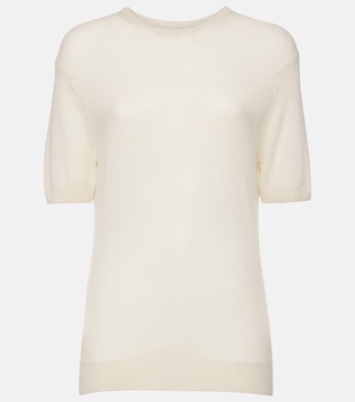 Pierre cashmere-blend top