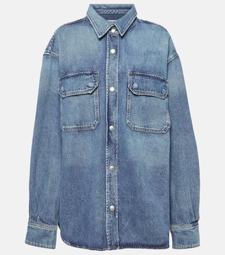 Camryn oversized denim shirt