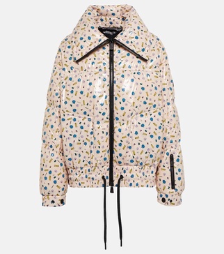 x Naj-Oleari 3 Moncler Grenoble printed ski jacket