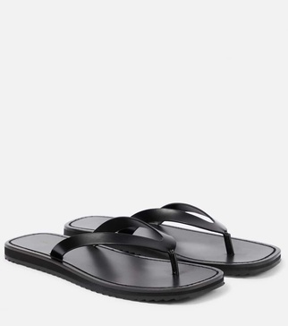 City Calfskin Flip Flop Sandals