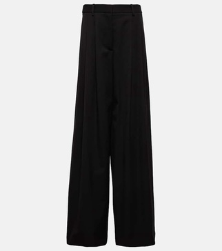 Dillon wide-leg virgin wool pants