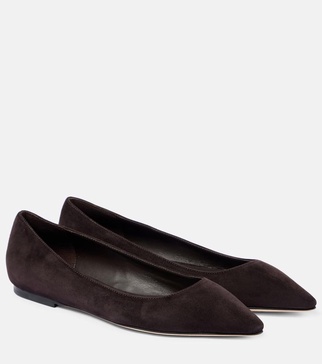 Romy suede ballet flats