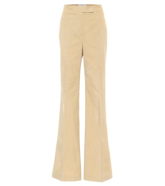 Leda flared cotton pants