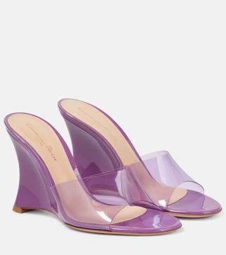 Futura 95 PVC wedge mules