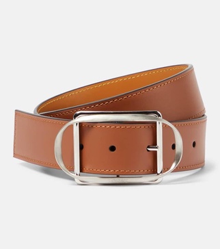 Leather belt