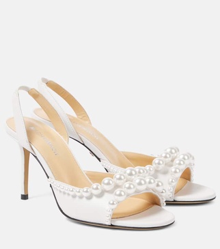 Sirene embellished leather sandals