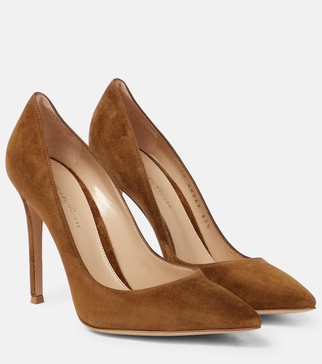 Gianvito 105 suede pumps