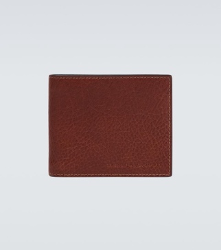 Leather bifold wallet