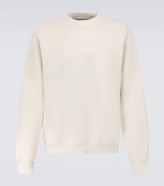 Classic cotton raglan sweatshirt