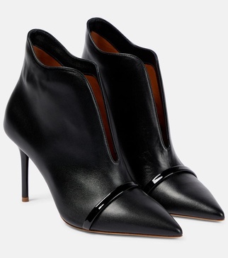 Cora leather ankle boots