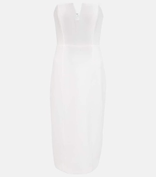 Nabi strapless midi dress