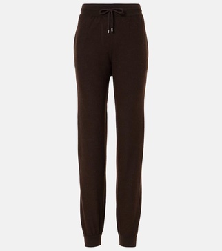 Virgin wool sweatpants