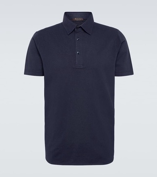 Cotton polo shirt