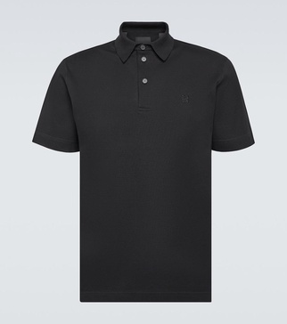 Cotton jersey polo shirt