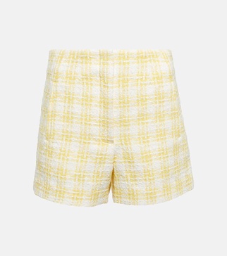 Jazmin gingham tweed shorts