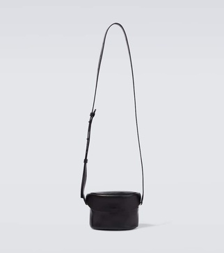 Leather crossbody bag