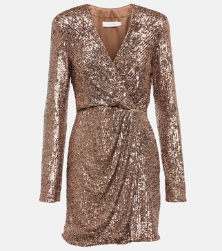 Sequined minidress