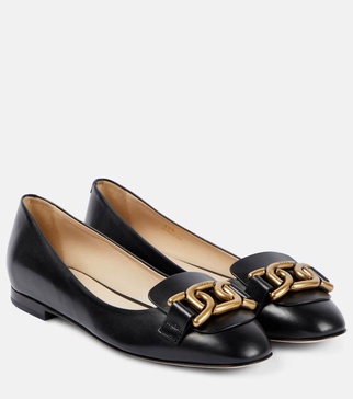 Kate leather ballet flats