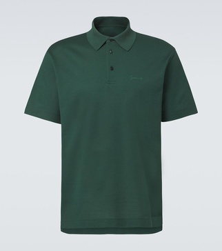 Cotton pique polo shirt