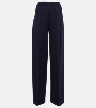 Cashmere and silk pants