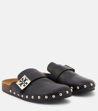 Tory Burch Stud Embellished Mules