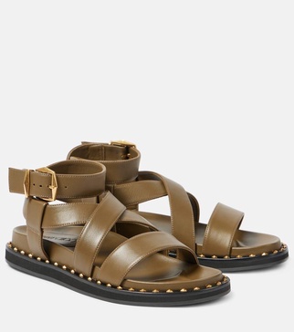 Blaise leather sandals