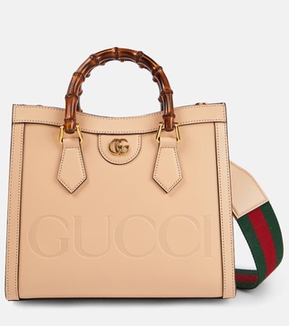 Gucci Diana Small leather tote bag