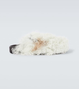 Journey shearling slippers