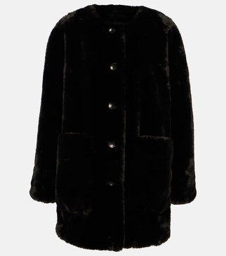 White Label Penelope faux fur coat