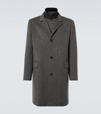 Martingala cashmere coat