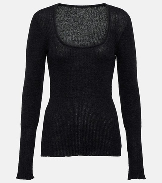 La Maille Dao mohair-blend sweater