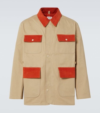 Cotton twill and corduroy jacket