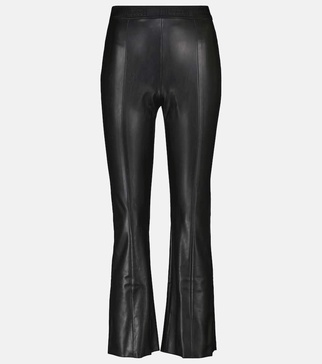 Jenna slim faux leather pants