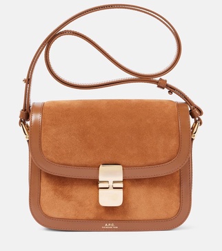 Grace Small leather and suede bag