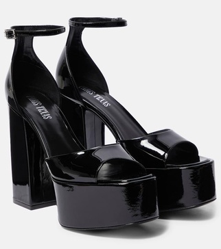 Tatiana patent leather platform sandals