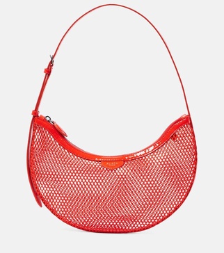 One Piece Demi Lune mesh shoulder bag