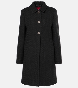 Wool-blend coat