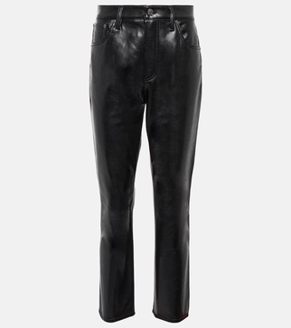 Jolene high-rise slim-fit pants