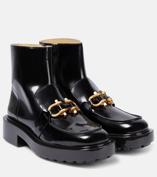 Monsieur leather ankle boots