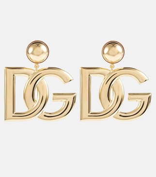 Pop DG big clip-on earrings